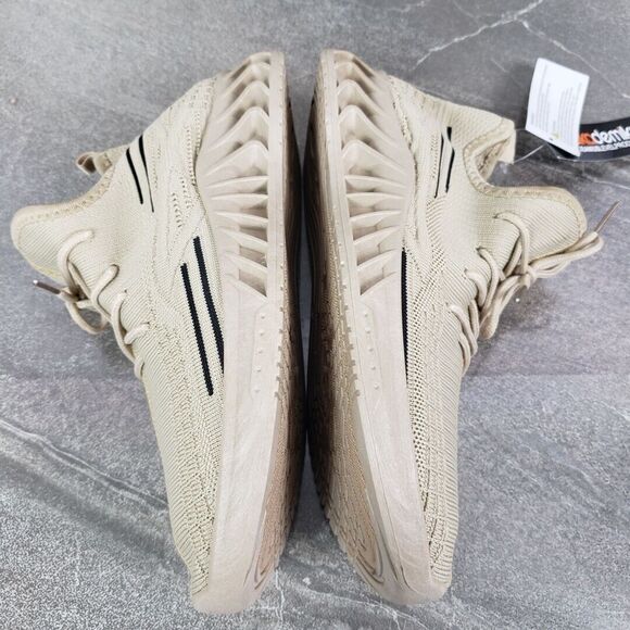 AKADEMIKS Shoes Mens 8 M Beige Fit 2.0 Knit Jogger Sneakers Trendy Stylish - Picture 7 of 13
